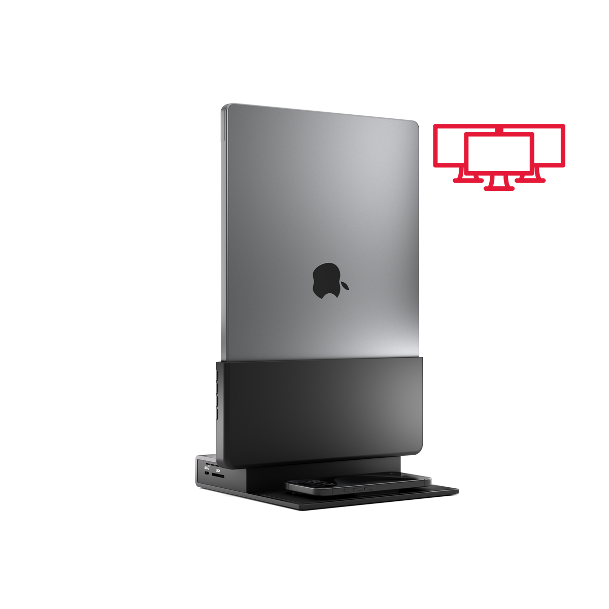 Obex ProDock Trio - Triple Display Vertical Docking Station for MacBook Pro